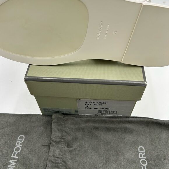 Men's Tom Ford, leather sandals, size 12 made in Italy - Picture 7 of 10